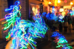 Cortège aux lumières 