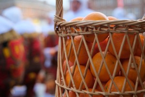 Panier d'oranges de gilles
