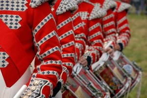 La garde royale anglaise de Jumet