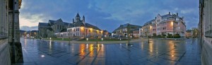 Panorama de la Grand Place de Nivelles