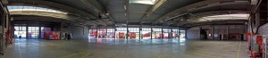 Intérieur de la caserne des pompiers de Nivelles