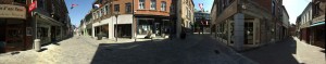 Rue de Namur à Nivelles partie piétonne