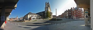 Grand Place de Nivelles vue du Waux-Hall